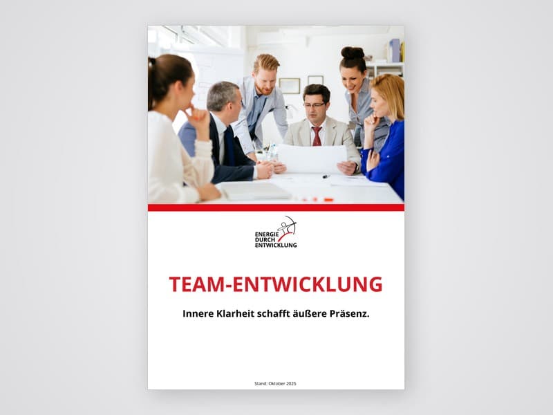 Teamentwicklung Broschüre herunterladen Teamentwicklung Broschüre